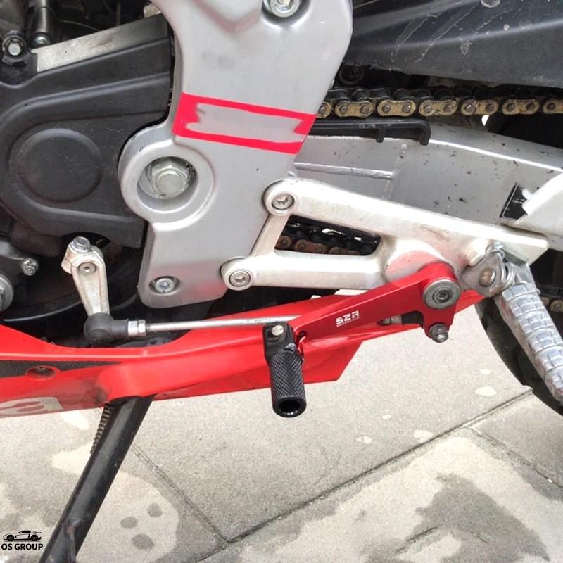 並行輸入品】 バイク リア フット ブレーキ ペダル レバー ペグ