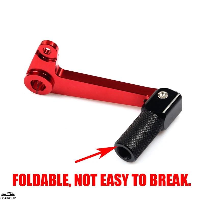 並行輸入品】 バイク リア フット ブレーキ ペダル レバー ペグ