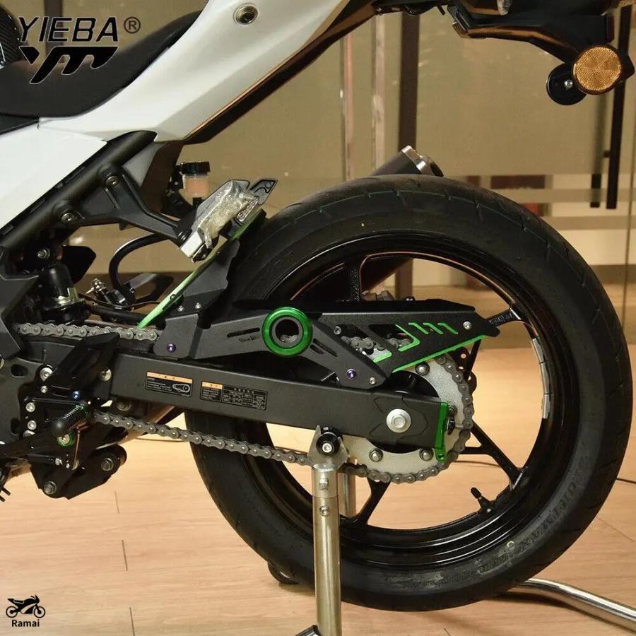 並行輸入品 バイク CNC チェーン ガード カバー リア フェンダー