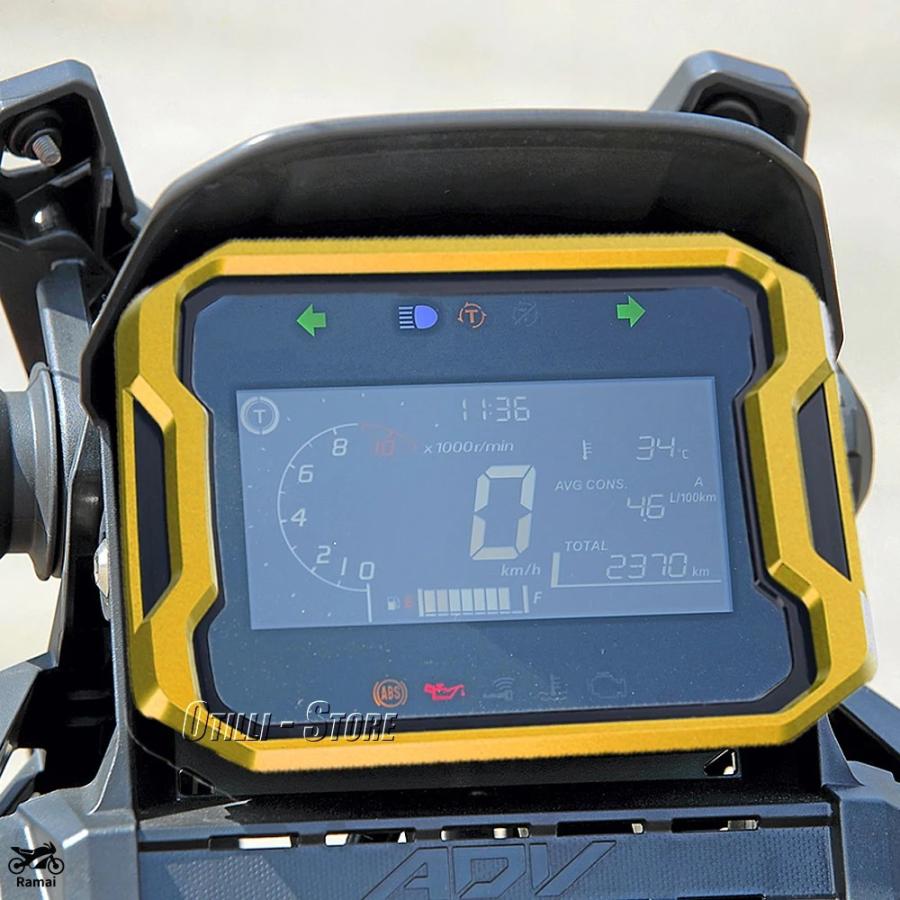 モーターcycle s スピード メーター タコメーター Instrument カバー ホンダ ADV 350 ADV350 adv ...