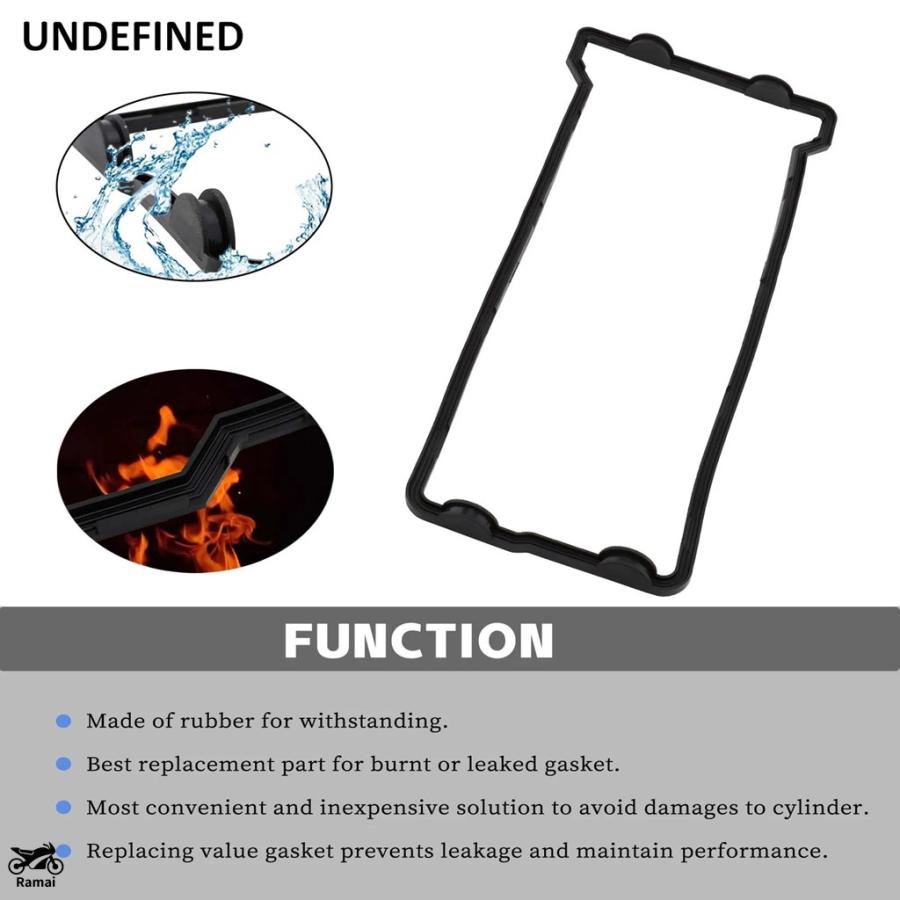 Starter Clutch Cover Gasket For Kawasaki ZX-10R Ninja ZX10 1000 (Fits 2006-2010 Models) - Part #0735