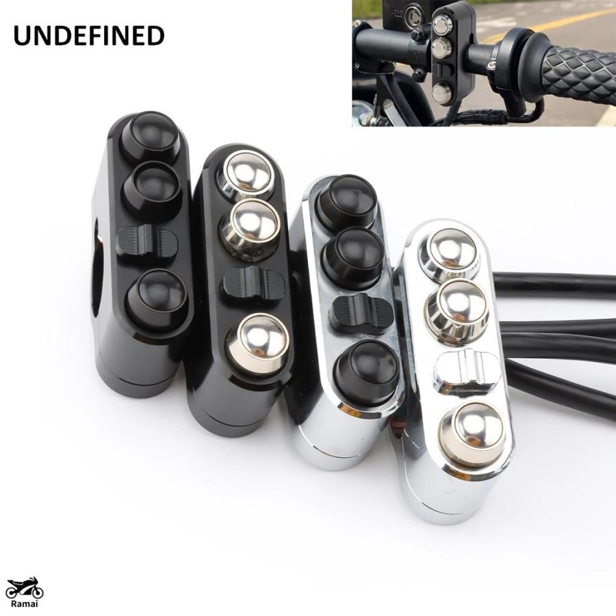 1" 25mm Handlebar Control Switch For Harley Touring Softail Sportster
