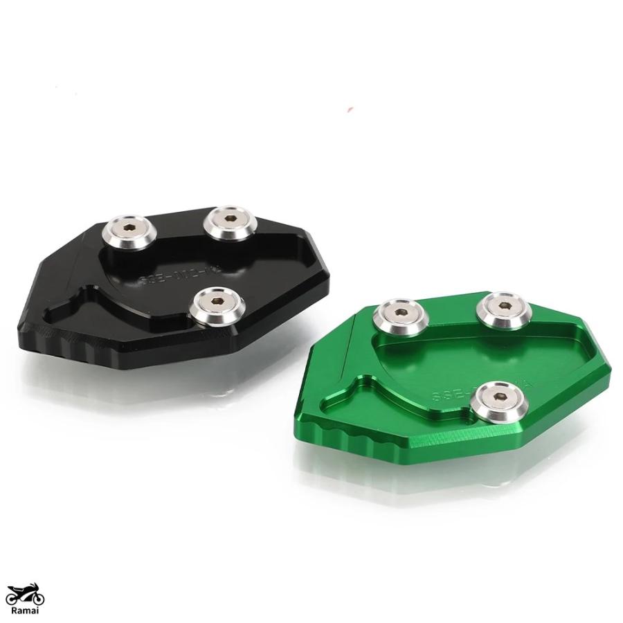 並行輸入品】 バイク ZX 14 14R ZZR GTR 1400 サイド スタンド SLED