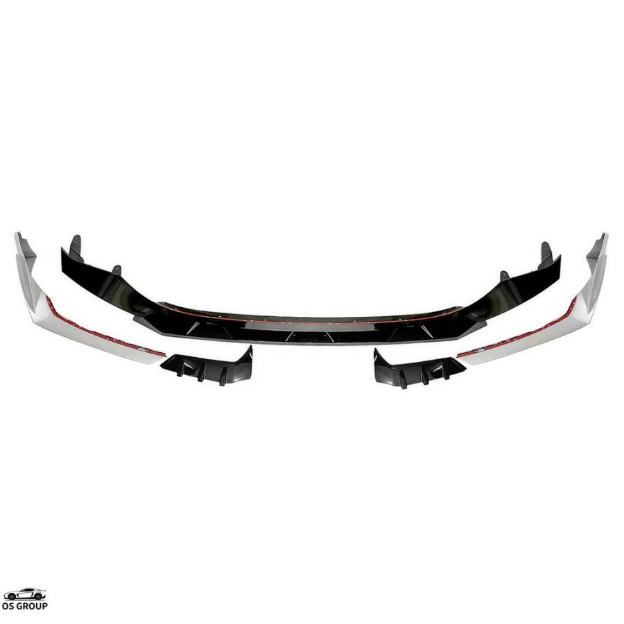 並行輸入品 AKASAKA フロント バンパー スポイラー リップ BMW 3 シリーズ G20 G21 G28 2019年-2021年 320i 325i 325li 330i M スポーツ スプリッター カス_7