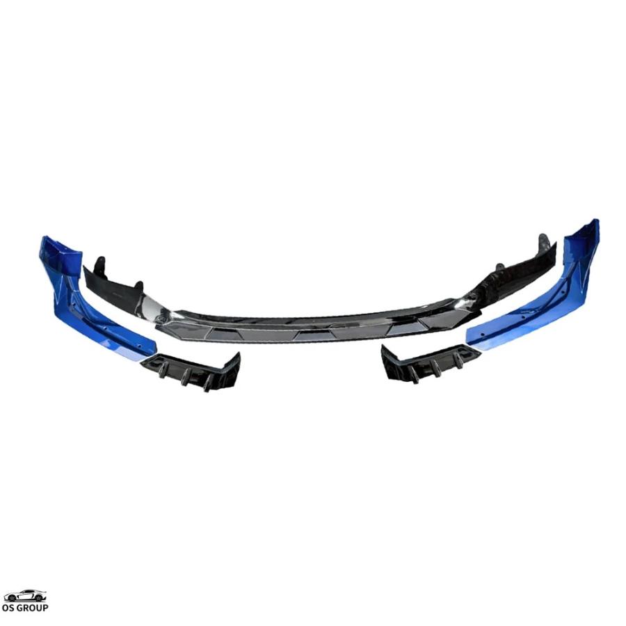 並行輸入品 AKASAKA フロント バンパー スポイラー リップ BMW 3 シリーズ G20 G21 G28 2019年-2021年 320i 325i 325li 330i M スポーツ スプリッター カス_8