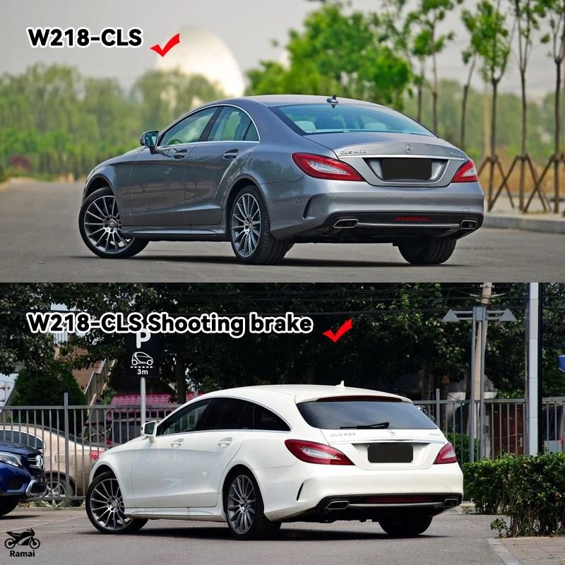 並行輸入品 リア バンパー スプリッター スポイラー エアベント カバー CLS250 CLS350 CLS63 AMG 2015年 - 2017年 ベンツ CLS W218 カスタム パーツ_5