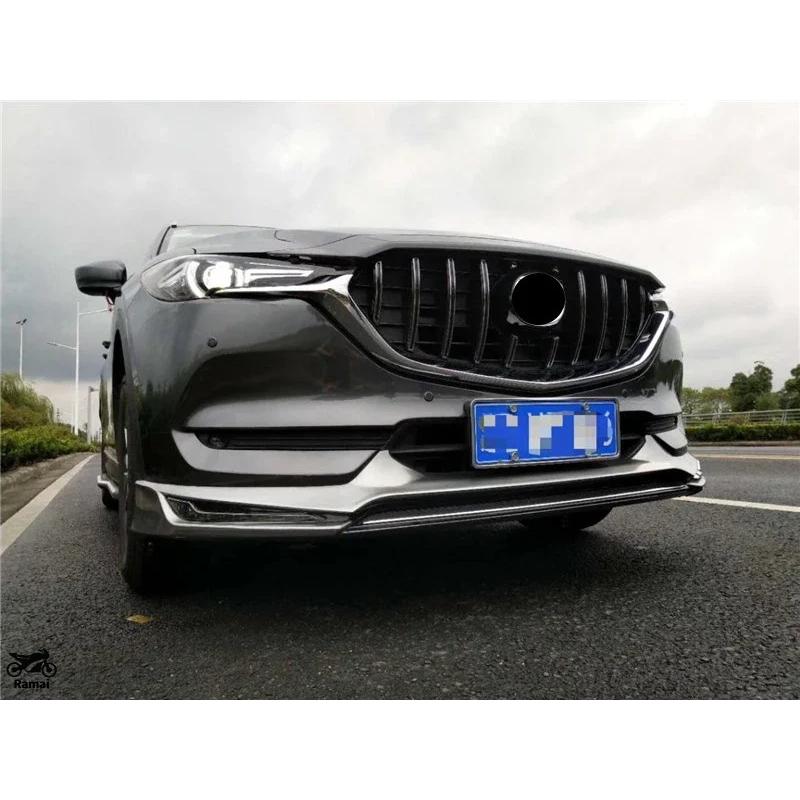 並行輸入品 フロント メッシュ マスク カバー フロント バンパー グリル グリル マツダ CX-5 CX5 グリル 2017年 2018年 カスタム パーツ_3