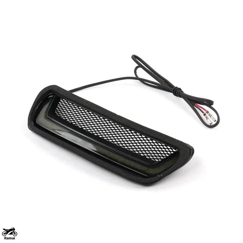並行輸入品】 バイク ホワイト トレーサー ヘッドライト ベント