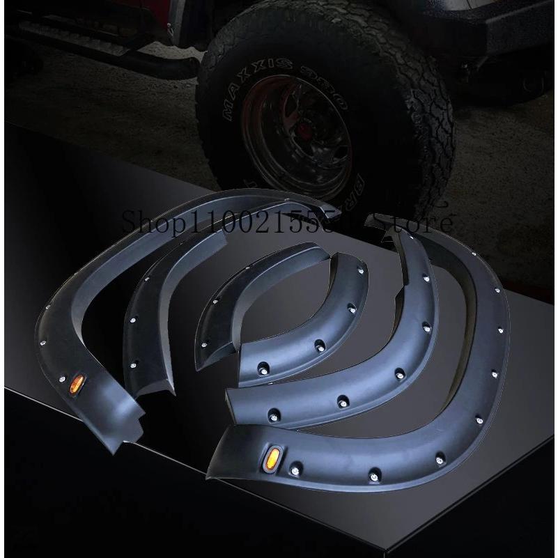 【並行輸入品】 黒いこと どろ除け Flares 車輪 トヨタ L Crusier プラド 2018年-2022年 Off-raod 車輪 アイライン 取りあつめる カスタム 部分品