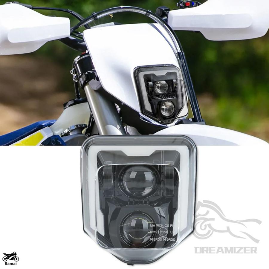並行輸入品】 バイク ヘッドライト ハスクバーナ TE150 TE150i TE250