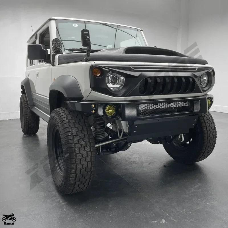 並行輸入品】 2025 フロント グリル ジムニー Angry Fエース