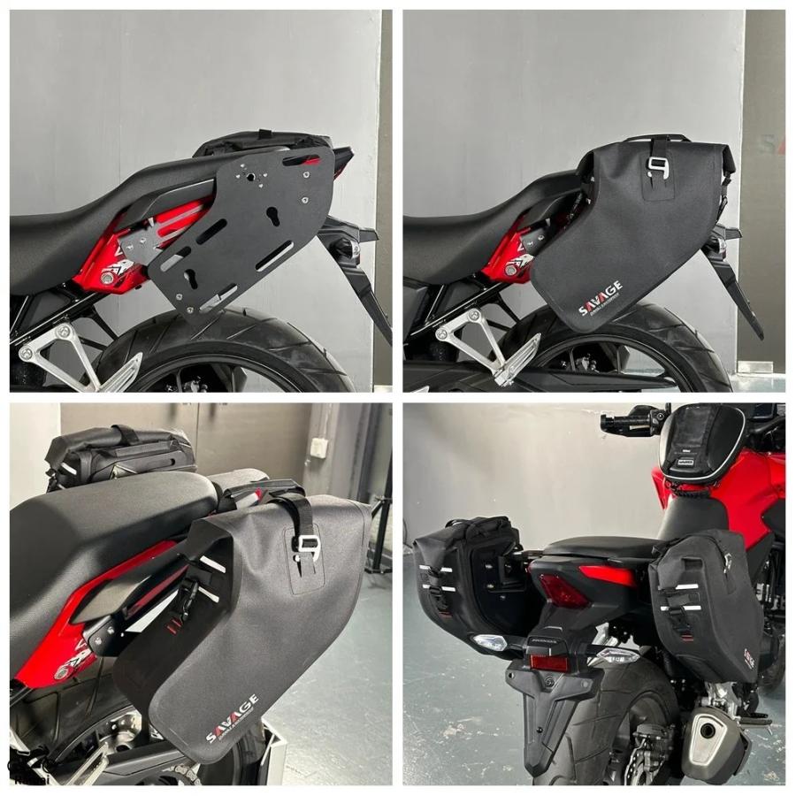 並行輸入品】 2024 NX400 NX500 サイド バッグ Pannier ラゲッジ