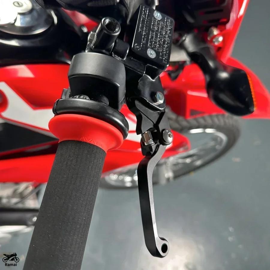 Kit de Frein à Disque Hydraulique, 50 110 125 150 200 250 Dirt Bike Quad ATV Go Kart Système D'étrier de Frein avec Câble Hydraulique, Remplacement pour Taotao Kazuma