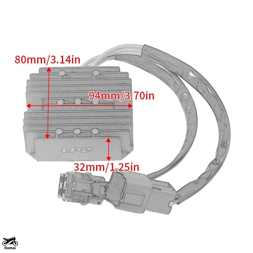 並行輸入品 電圧 レギュレータ 整流器 Kymco Downタウン 125i 250i 350i MXU 300 T3B Maxxer 400 31600-LGC7-E00 31600-PRB8-900 31600-PWB1 カスタム パー_4
