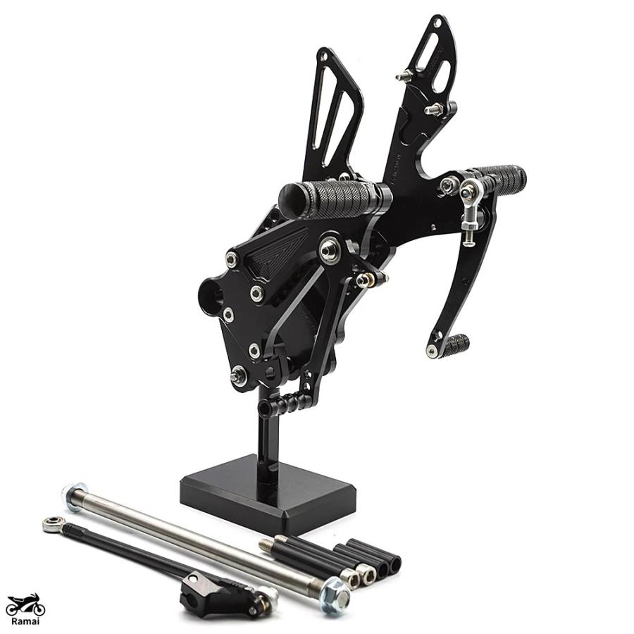 並行輸入品 ライダーJacky? D-UKE 200 390 RC250 RC390 RC125 2011年-2017年 Quick シフター リアセット フットペグ 調整可 フット レスト リアセット ペダ_9
