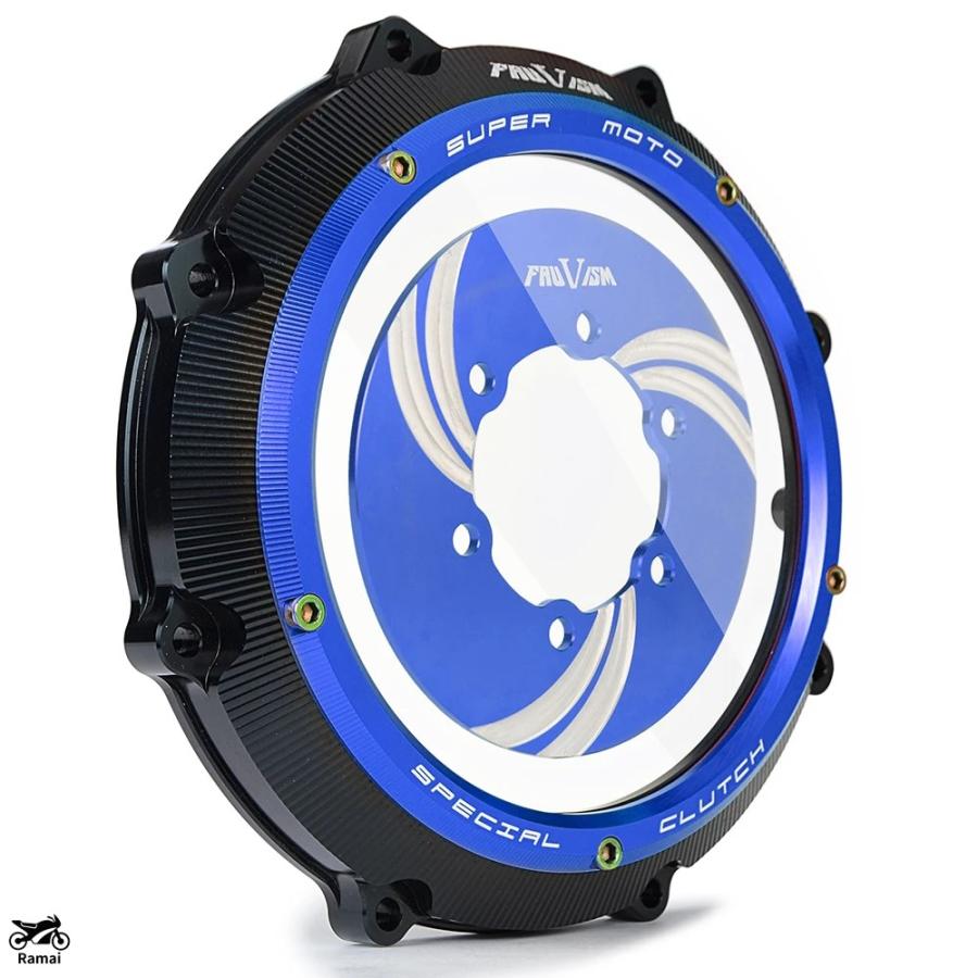 並行輸入品 バイク エンジン カバー クリア クラッチ ヤマハ Vmax V