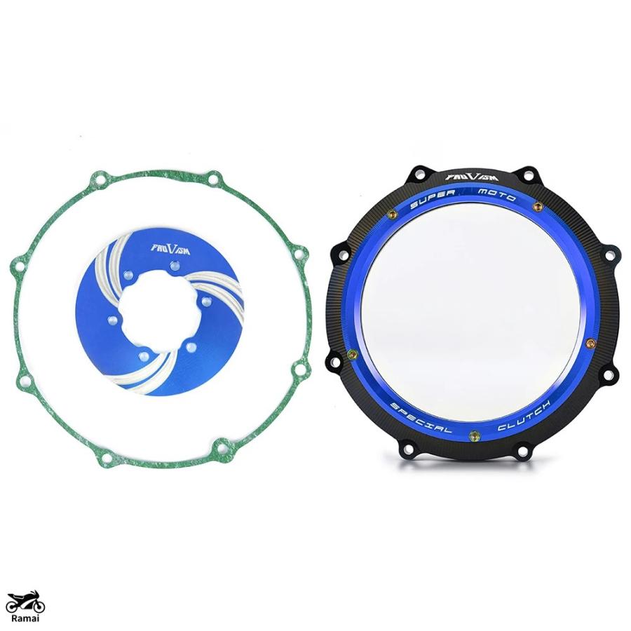 並行輸入品 バイク エンジン カバー クリア クラッチ ヤマハ Vmax V