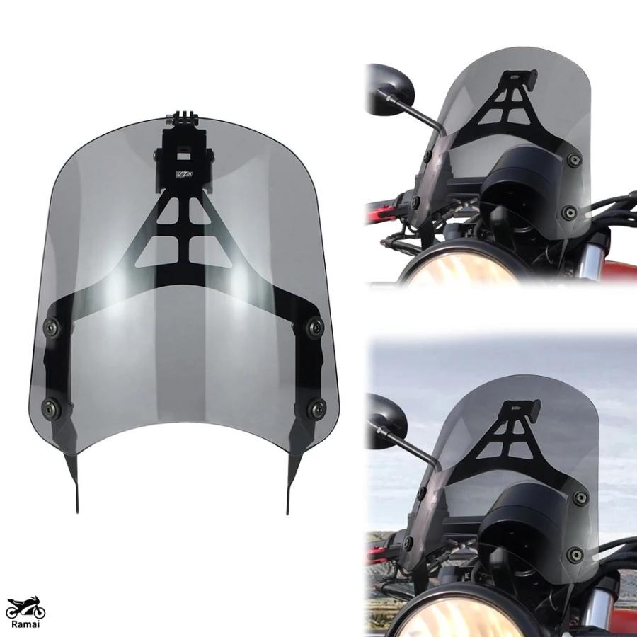 並行輸入品】 バイク 風防スクリーン 風防 モト Guzzi V7 750 II III