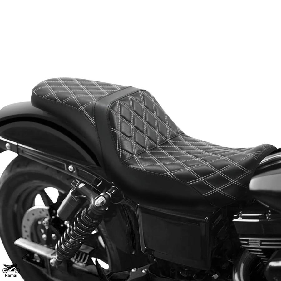 並行輸入品】 バイク ライダー シート ハーレー ダイナ ストリートボブ