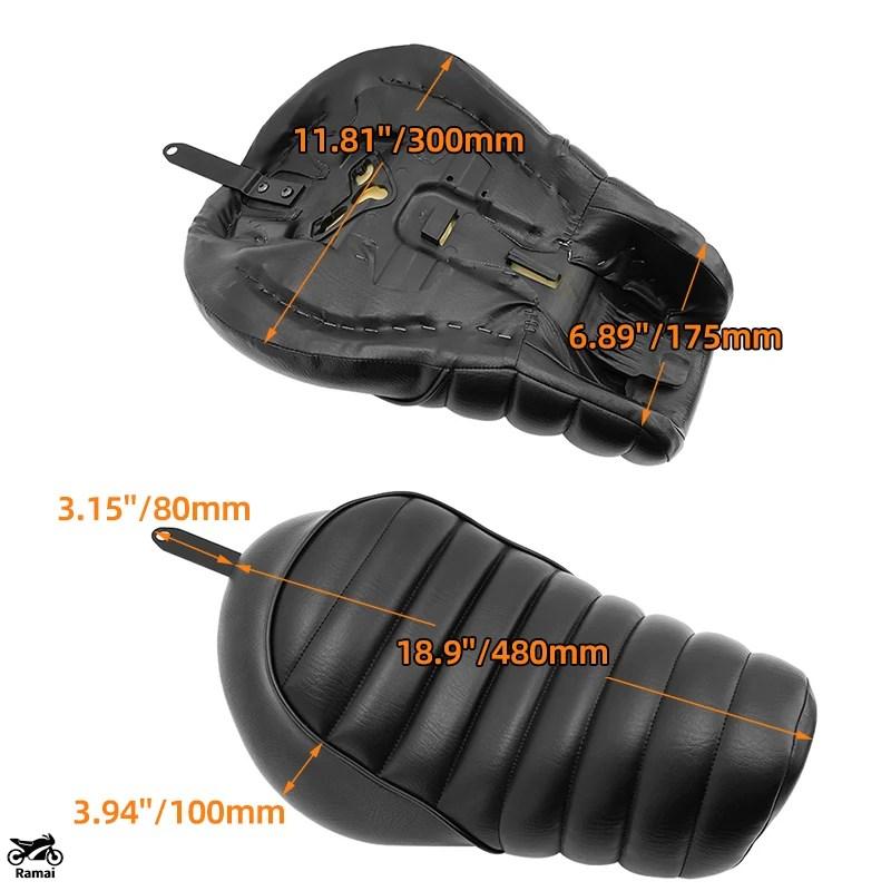 並行輸入品 バイク フロント シート クッション ドライブr ソロ