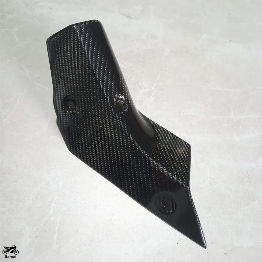 並行輸入品 バイク カーボン エキゾースト カバー Heat シールド
