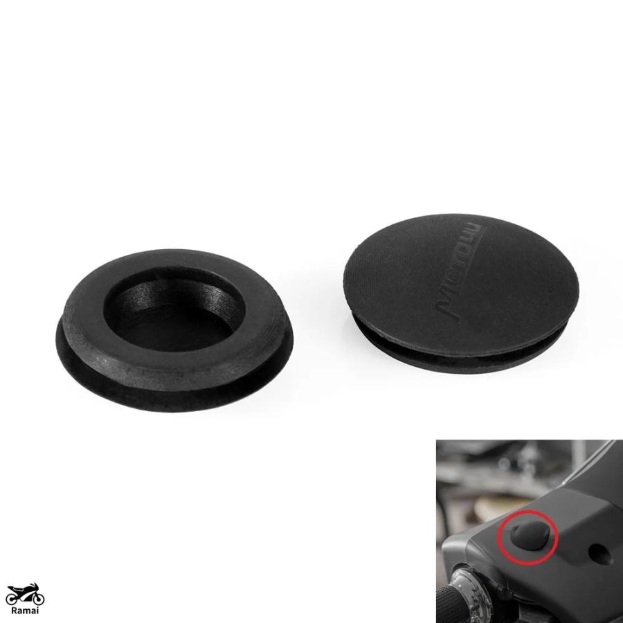 並行輸入品 スクーター ミラー ホール プラグ バイク ゴム リア