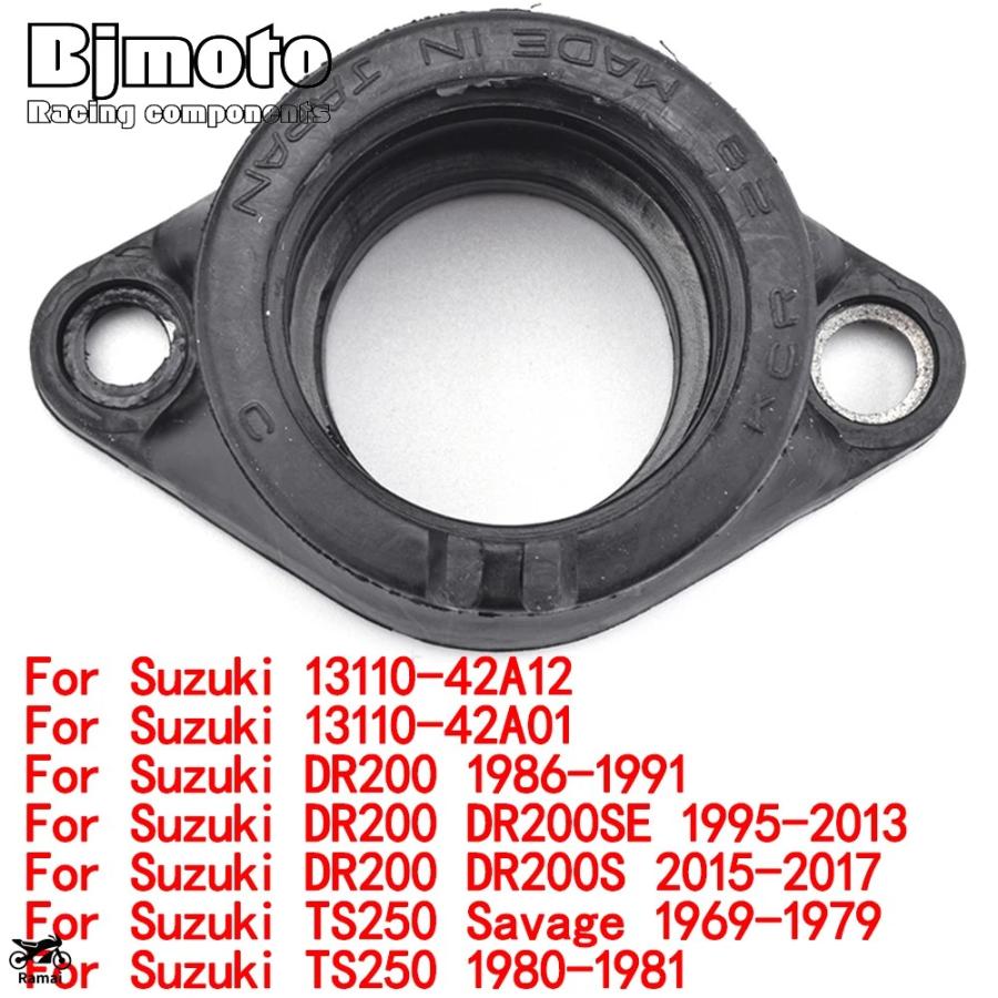 並行輸入品 DR 200 キャブレター Interfエース アダプター インテーク Manifold スズキ DR200 DR-200SE ...