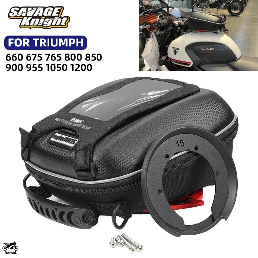 並行輸入品】 タンク バッグ Trident 660 ストリート トリプル 765 675