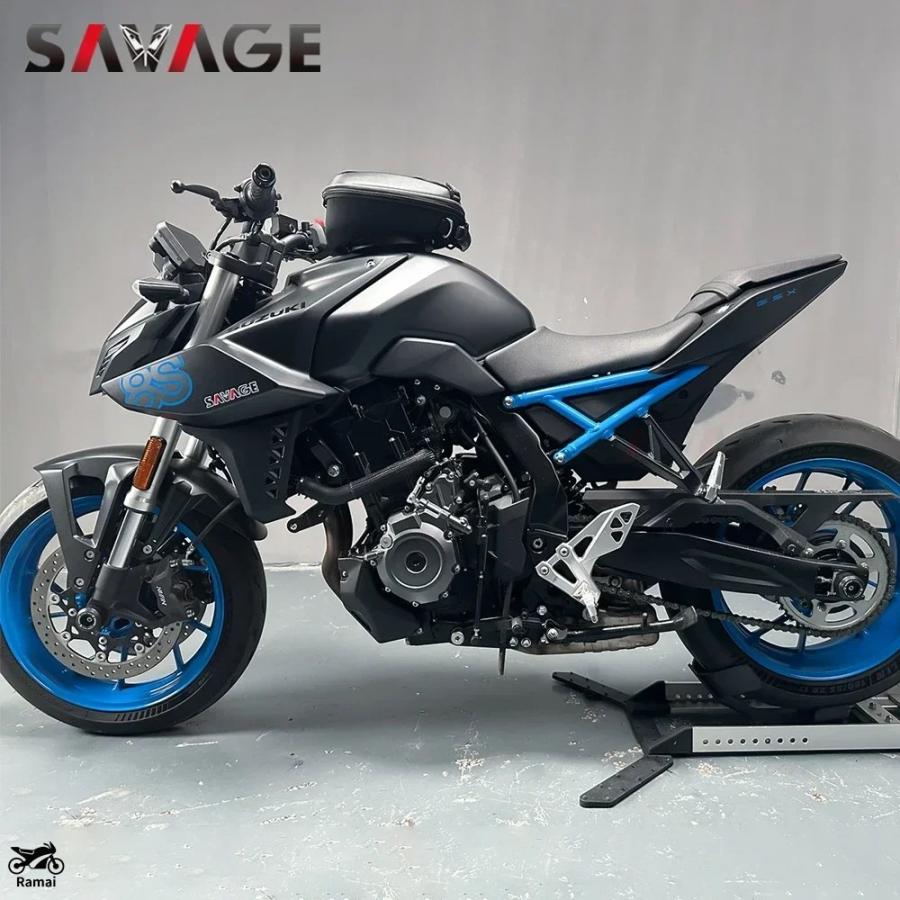 ふう 並行輸入品】 2024 GSX-8S ハンドガード 風よけ 風防 ウインドシールド