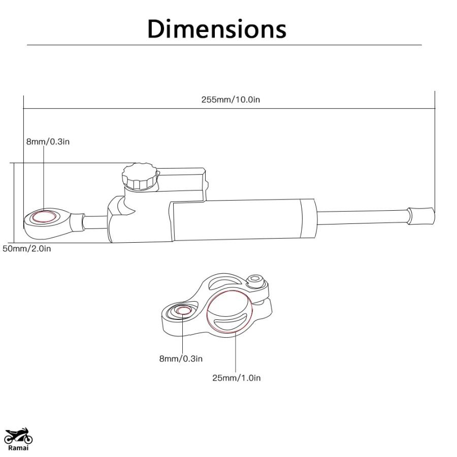 並行輸入品 ホンダ CB1100 CB599 CB600F SA ホーサイバー空間 CB919 cb900f cb400 かい繕う可 自動二輪車 ステアリング Stabilize ダンパー 鉤括弧 マウント 一揃いの道具