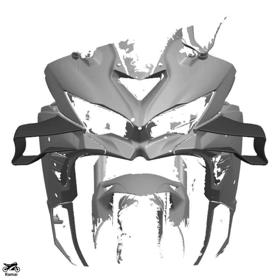 並行輸入品】 カワサキ ZX4R ZX4RR ZX25R ZX 4R 4RR 25R フェアリング