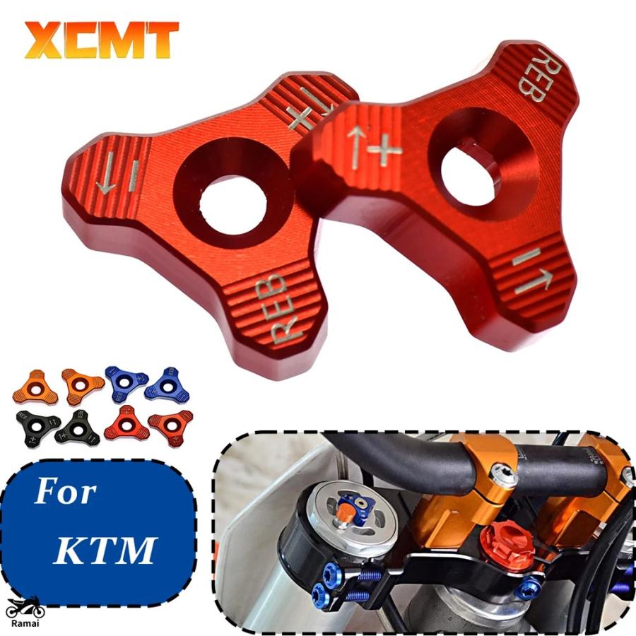 並行輸入品】 48MM バイク WP フロント フォーク ノブ Adjuster KTM SX