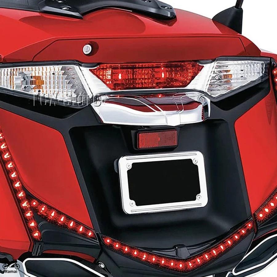 並行輸入品 バイク リア プレート フード カバー メッキ ホンダ
