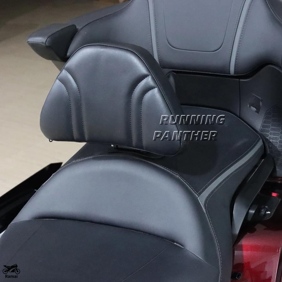 並行輸入品 バイク 調整可 Stitched ドライブr ライダー シート バック