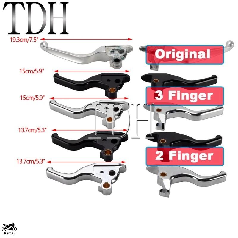 ハーレー ブレーキレバー クラッチレバー Harley Davidson（ハーレー・ダビッドソン） ハーレー用 ショーティ