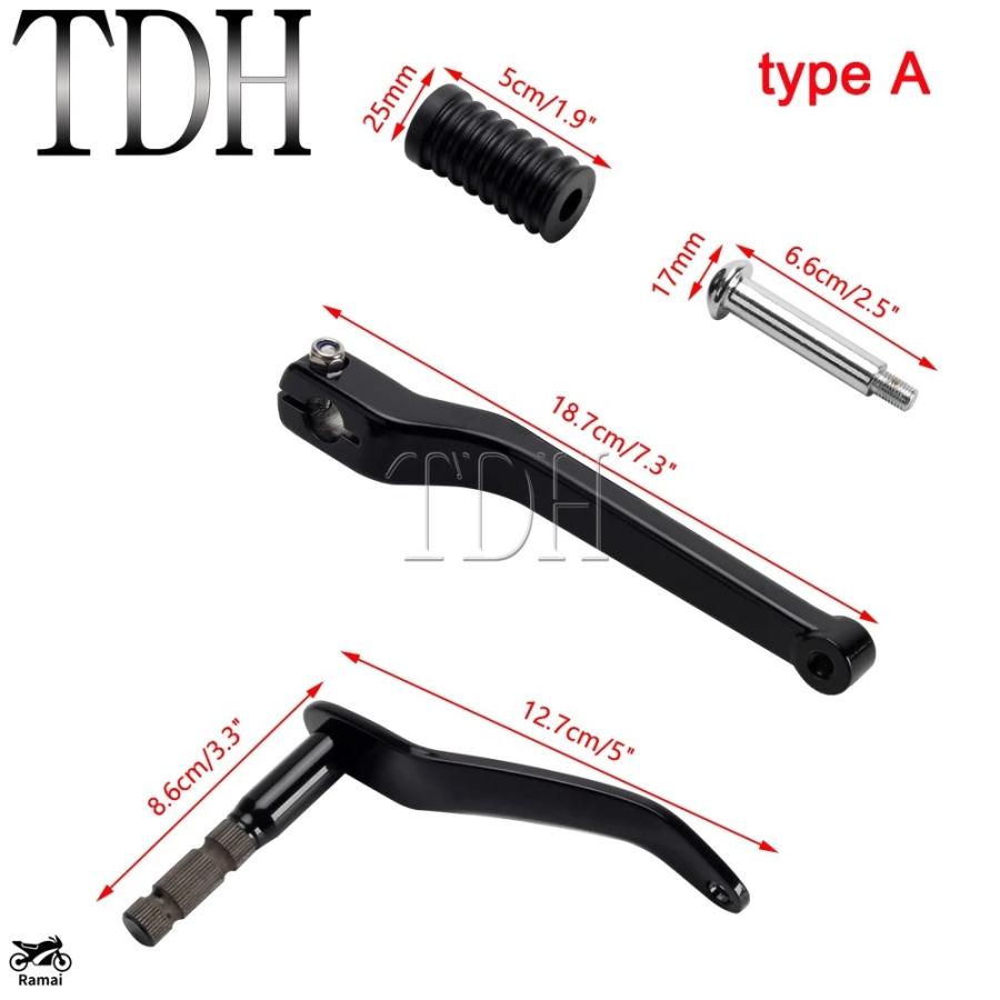 並行輸入品】 Heel Toe シフター レバー フット ペグ ペダル ハーレー