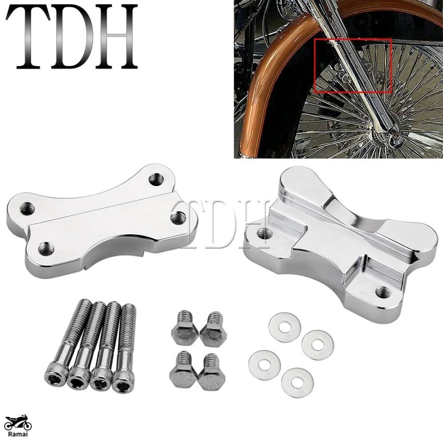 ハーレー フロント21 リア18セット ソフテイル メッキ アウトレット