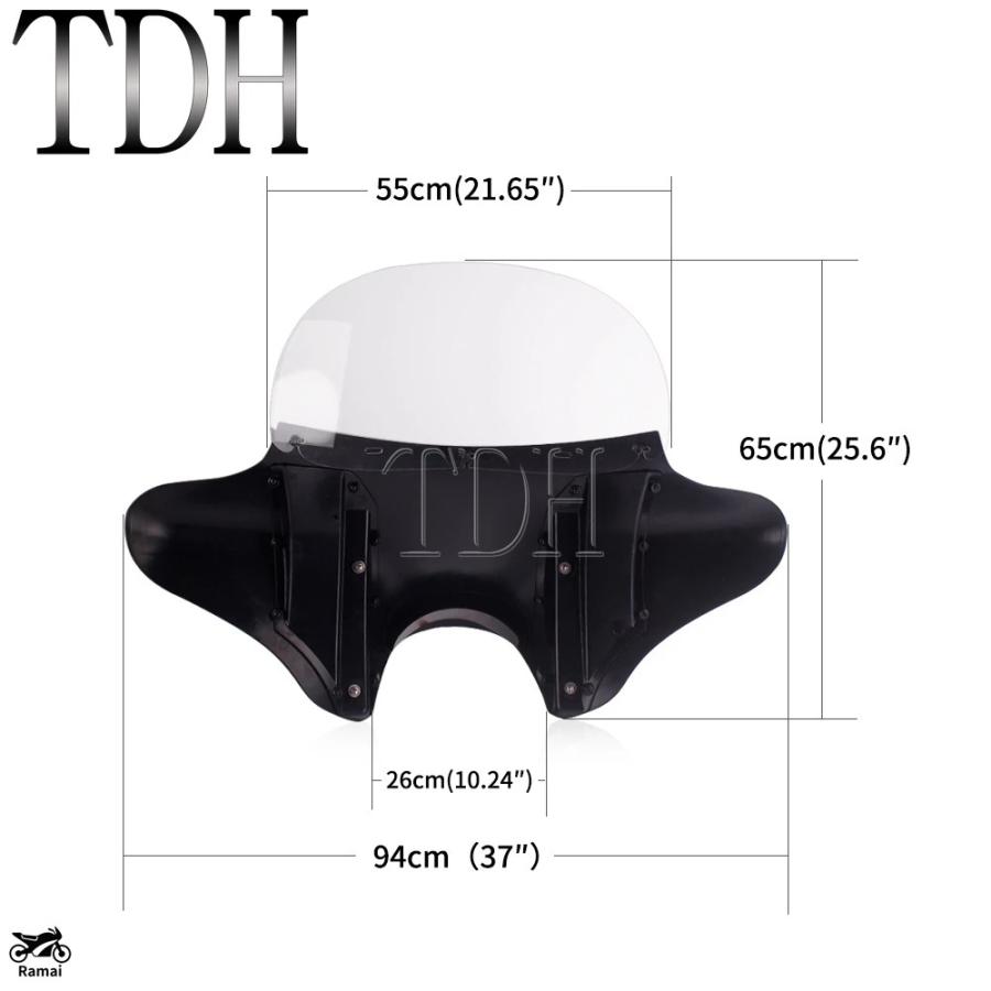 ハーレーダビットソンバットウイングライト付き ramai-store_s155051