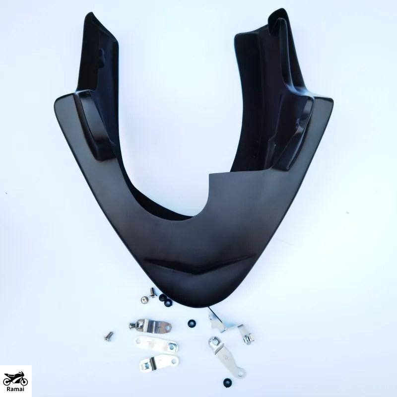 並行輸入品 エンジン スポイラー Belly Pan スズキ SV650 SV650X SV650S SV650N 1999年-2015年 / DL650 V Strom 650 2004年-2011年 2004年+ マット ブラッ_1