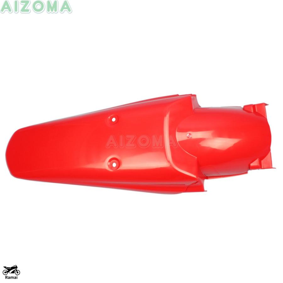 並行輸入品 モトクロス エンデューロ レッド 泥除け リア フェンダー