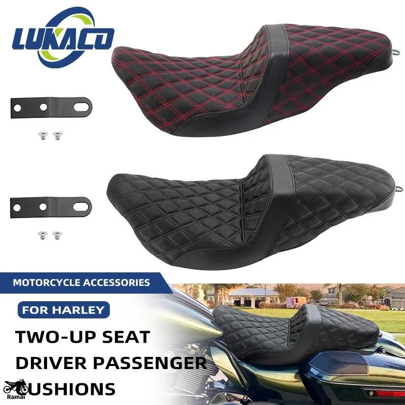 並行輸入品】 バイク リア Two-Up クッション シート フロント