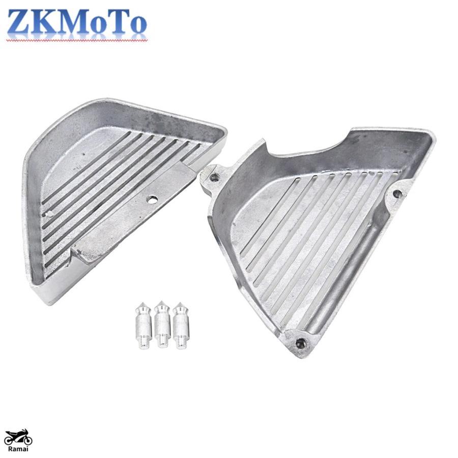 Honda Chrome Lower Outer Heat Shield suitable for use with Z50R, Z50J