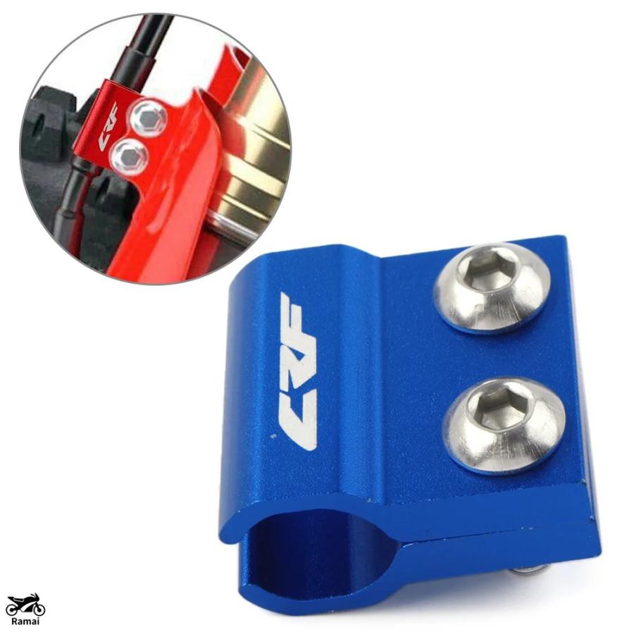 並行輸入品 1pc バイク フロント ブレーキ ホース クランプ ライン
