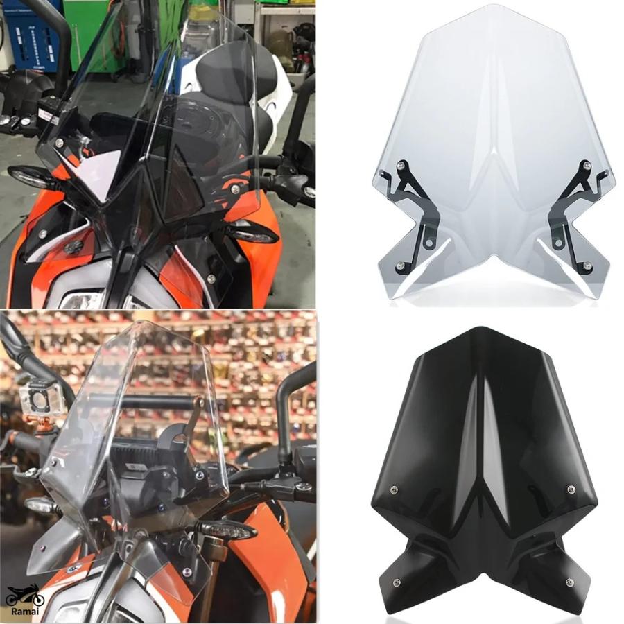 並行輸入品 風よけ 風防 ウインドシールド 風防スクリーン KTM
