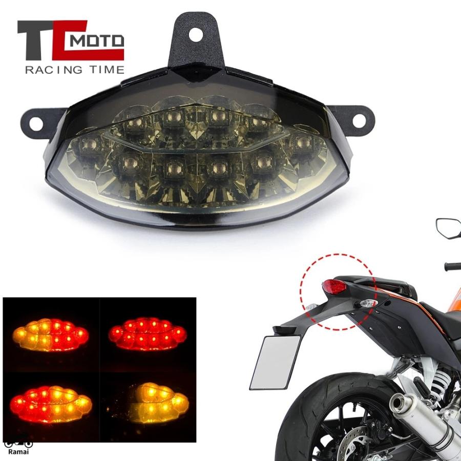並行輸入品 KTM デューク 200 125 390 250 バイク LED テール ブレーキ