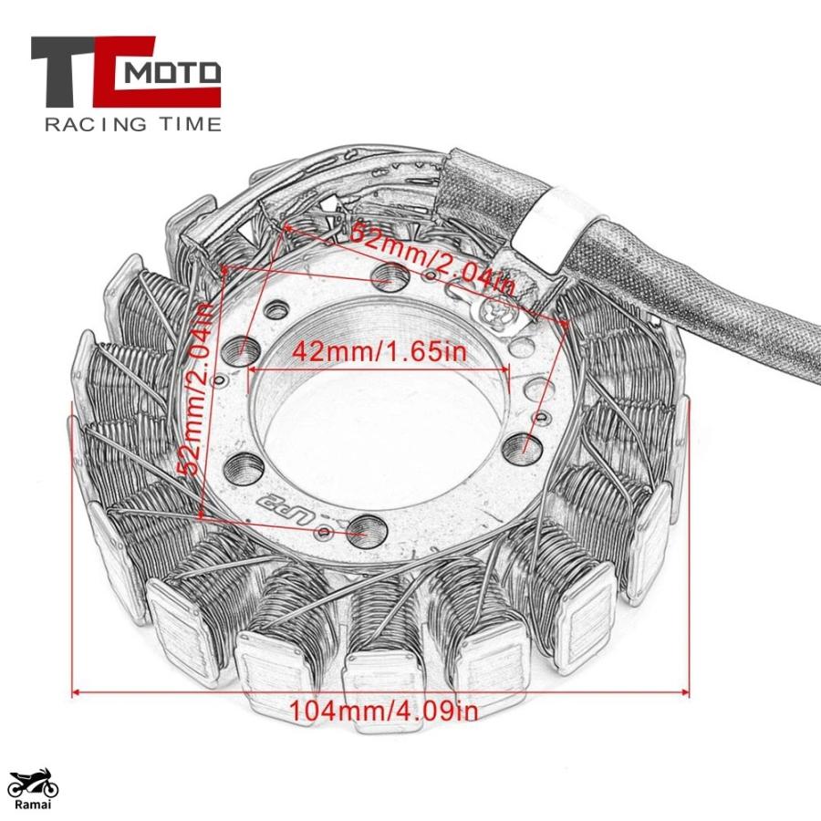 並行輸入品 エンジン ジェネレーター Stator Cオイル カワサキ ZX1000