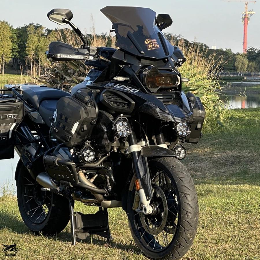 BMW R1250GSA用　クイックリリースヘッドライトプロテクター(ブラック) BMW R1250GSA用クイックリリースヘッドライトプロテクター(ブラック)