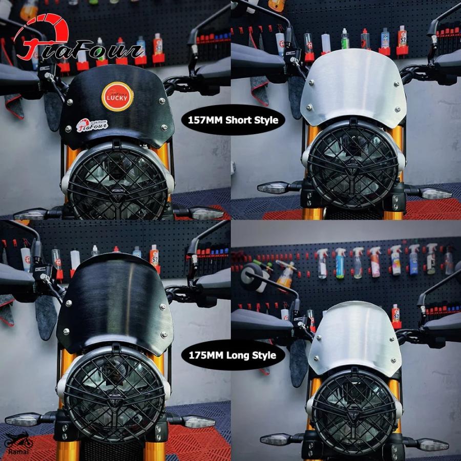並行輸入品 バイク スクランブラー 400X Speed 400 2023-2024 風防