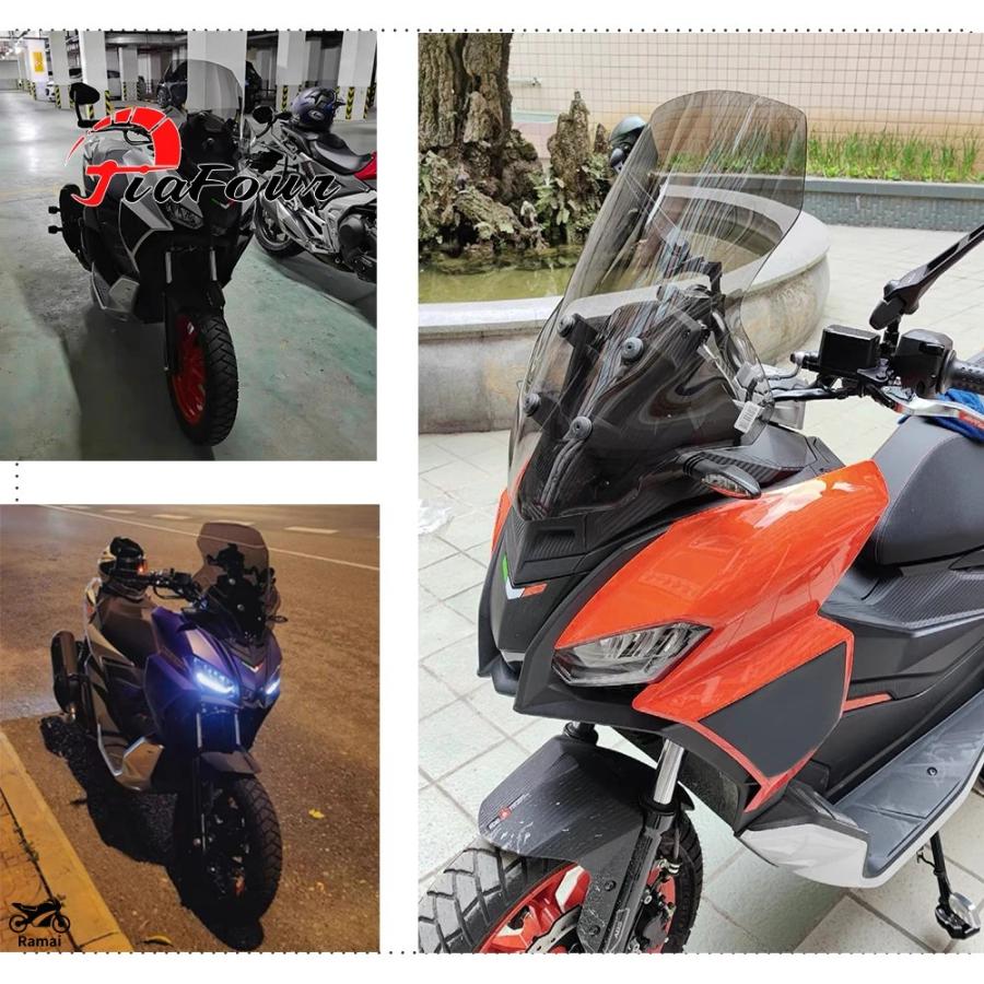 並行輸入品 SR GT200 GT125 2022年-2023 バイク 風よけ 風防 ウインド
