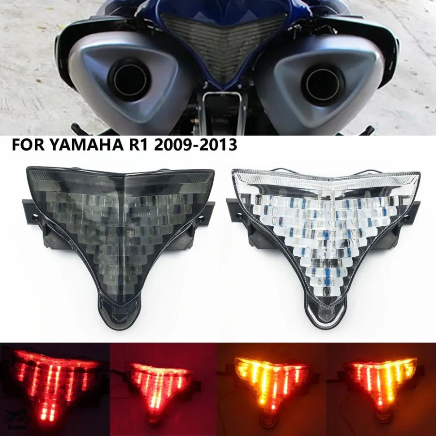 YAMAHA YZF-R1 バイクパーツ テール 上下セット 並行輸入品 ヤマハ YZF R1 2009年 2010年 2011年 2012年 2013年 2014年
